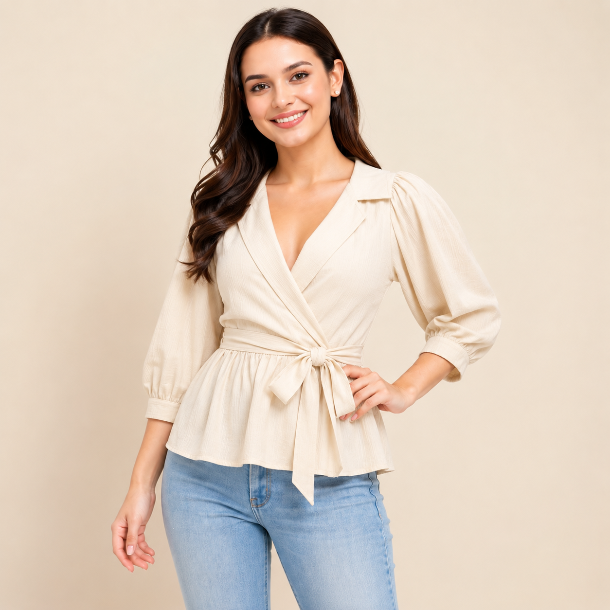 Elegant Printed Top for Women | Trendy Casual Wear | Soft Comfortable Fabric | Stylish Daily Wear Top for Girls | Regular Fit